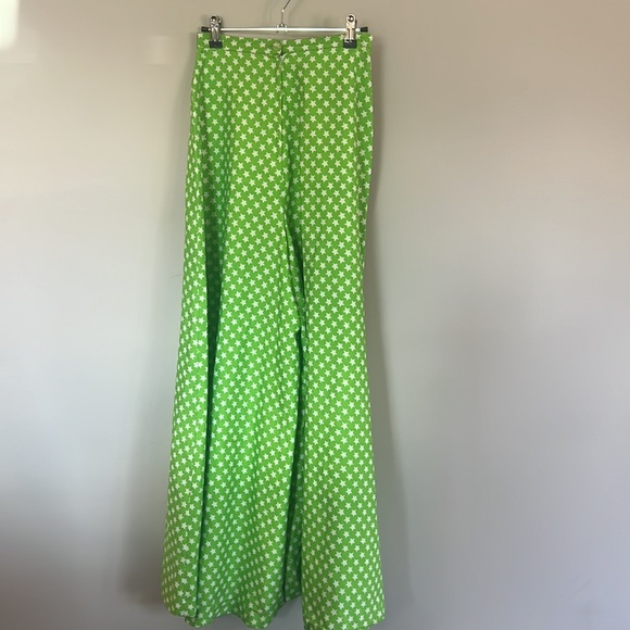 SOLD - Vintage Green Star Parachute Pants - Picture 3 of 3